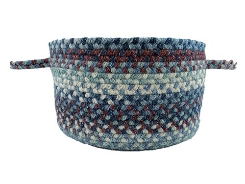 Capel American Heritage, 16-inch, Barn Blue - for Living Room, Bedroom, Dining Room - color: Barn Blue, size: 1'4" x 1' (Round Basket)