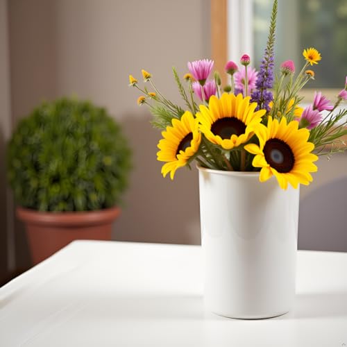 Calypso Basics by Reston Lloyd Plastic Utensil Holder, White - color: White, size: Utensil Holder