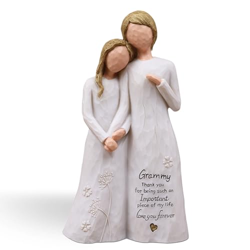 Grammy Gifts for Grandma, Gifts for Grammy, Grammie Gift Figurine | Birthday Gifts for Grammy,Grammy Gifts Ideas for Christmas Mothers Day,Hand-Painted Resin Statue - style: Grammy gifts