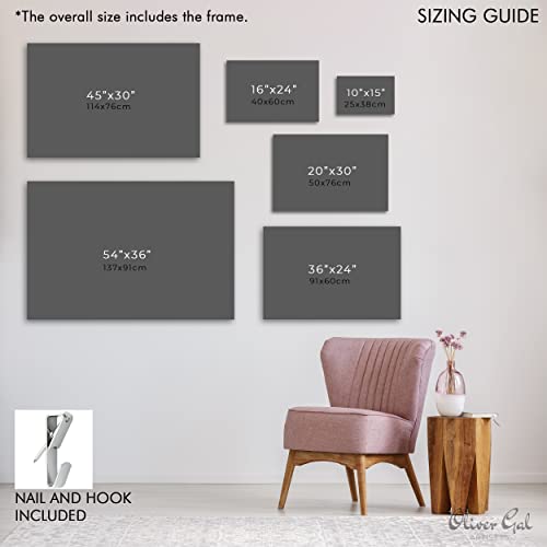 Fashion and Glam Framed Wall Art Canvas Prints Shop - size: 36"L x 54"W, style: Wrapped Canvas