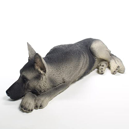 German Shepherd Blk/slvr MyDog Figurine - color: Black-silver My Dog German Shepherd