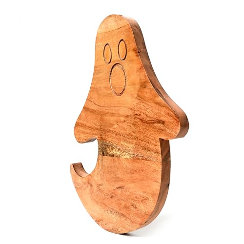 Sophia Art 100% Acacia Wooden Chopping Board, Butcher Block for Vegetables, Cafe and Restaurant, Serving Board,Charcuterie Board Cutting Board, Brown (Ghost Board, 14"L x 10"W) - color: Ghost Board, 14"L x 10"W