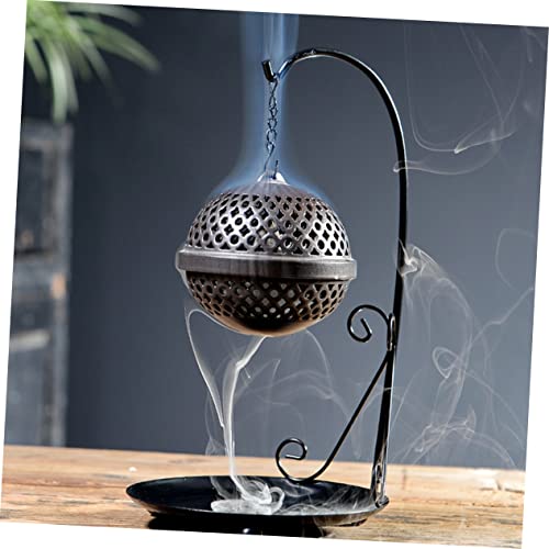 VALICLUD Backflow Incense Burner Holder Aromatherapy Ornament for Home Decor Meditation and Relaxation Creates Calming Waterfall Effect Easy to Use and Purify Air