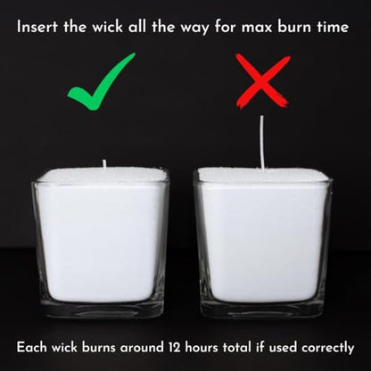 Sandle by Foton Pearled Candle – Multi-Pack (2 x 10oz) – Black Unscented, Non-Toxic, Luxury & Long-Lasting Candle Sand Wax up to 120 Hours – with 15 Wicks Each Pack - size: 10oz (Pack of 2)