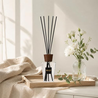 Reed Diffuser for Home, Lavender Eucalyptus, 5.1 fl oz (150 ml) | Reed Diffuser Sticks, Decorative Glass Bottle, for Bathrooms, Bedrooms, Living Rooms and Offices, Gift Box Packaging
