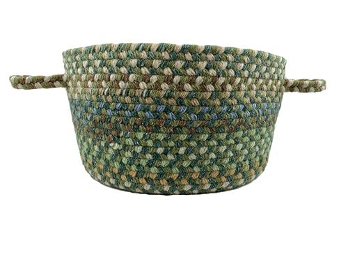 Capel American Heritage, 16-inch, Sage - for Living Room, Bedroom, Dining Room - color: Sage, size: 1'4" x 1' (Round Basket)