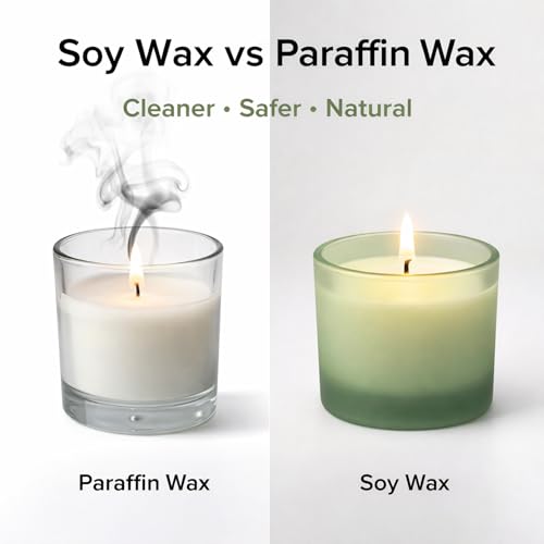Soy Wax Candle Gift Set – Premium Holiday Scents for Relaxation & Festive Ambience – Long-Lasting, Clean Burn Aromatherapy Candles – Perfect Christmas, Gift for Aromatherapy Lovers