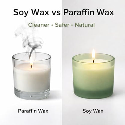 Soy Wax Candle Gift Set – Premium Holiday Scents for Relaxation & Festive Ambience – Long-Lasting, Clean Burn Aromatherapy Candles – Perfect Christmas, Gift for Aromatherapy Lovers