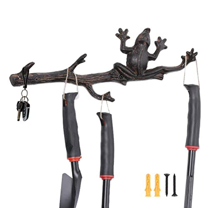 Wall Hooks，Decorative Wall Hooks，Rustic Decorative Coat Hooks for Hanging