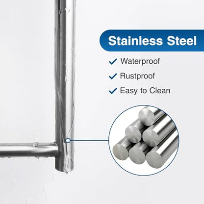 Paper Towel Holder,Self-Adhesive or Drilling， Brushed Nickel, 1 Pack | SUS304 Stainless Steel,Kitchen Roll Dispenser Under Cabinet，Wall Mounted Rack - color: Silver