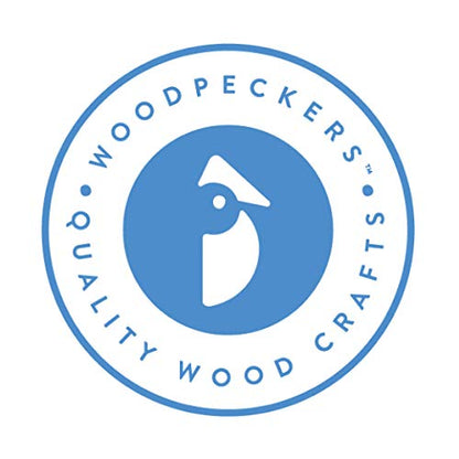 Woodpeckers Shaker Pegs 5 Inch with 1/2 Inch Tenon, Bag of 25 Unfinished Birch Wood Shaker Peg Hooks, Smooth, Strong and Ready to Paint, DIY.(5 Inches x 1/2 Inch Tenon) - color: Pack of 25, size: 5 Inch Tenon