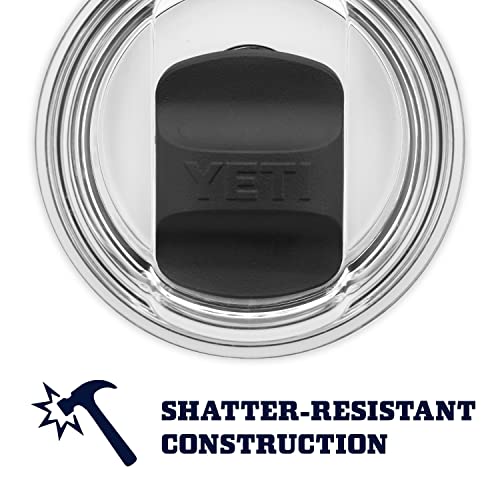 YETI Rambler 10 oz Tumbler, Stainless Steel, Vacuum Insulated with MagSlider Lid, Navy - color: Navy