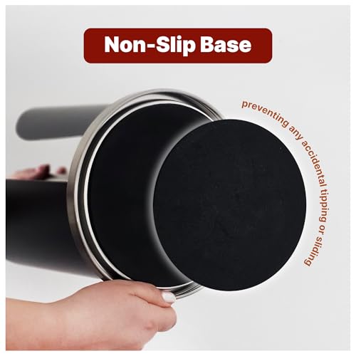 Stainless Steel Paper Towel Holder Countertop, Modern Covered Design, Weighted Base for Stability, Freestanding Easy One-Handed Operation for Kitchen & Bathroom (U-Covered-Black) - color: U-covered-black