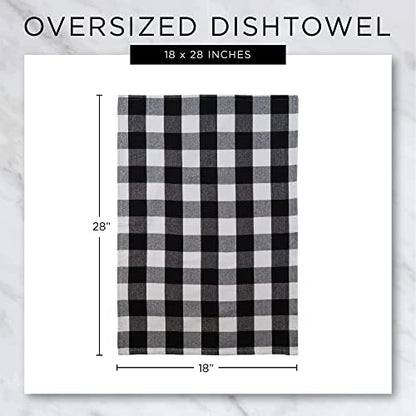 DII Assorted Woven, Kitchen Dishtowel Set, 18x28, Aqua, 5 Piece - color: Aqua