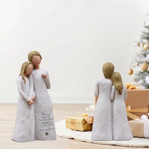 Nonna Gifts for Grandma, Gifts for Nonna, Nona Gift,Nonnie Figurine | Gifts for Nonna, Nonna Gifts, Nonnie Gift for Mothers Day Christmas Birthday,Nonna Birthday Gift , Hand-Painted Resin Statue - style: Nonna Gifts
