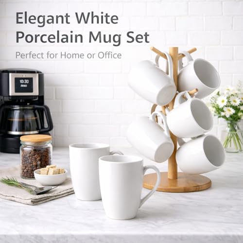 GBhome White Coffee Mugs Set of 36, 12 oz Ceramic Coffee Cups | Classic COffee Mugs for Home,Office&Restaurant,Tea/Espresso/Cappuccino. Dishwasher&Microwave Safe - color: Off White 2, size: 12 oz (36 Piece Set)