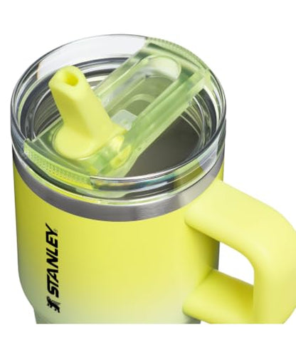 STANLEY Quencher ProTour Flipstraw Tumbler, 20 oz, Atomic Gradient | Built-In Straw & Handle | Cupholder Compatible for Travel | Leakproof Insulated Stainless Steel Cup | BPA-Free - color: Atomic Gradient, size: 20 Ounces