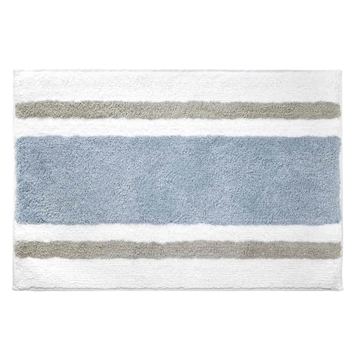 Izod - Bathroom Rug 20x32, Soft, Non-Slip & Absorbent Cotton | Soft & Absorbent Cotton, Non-Slip Backing, Plush Comfort, Machine Washable, Everyday Bathroom Use