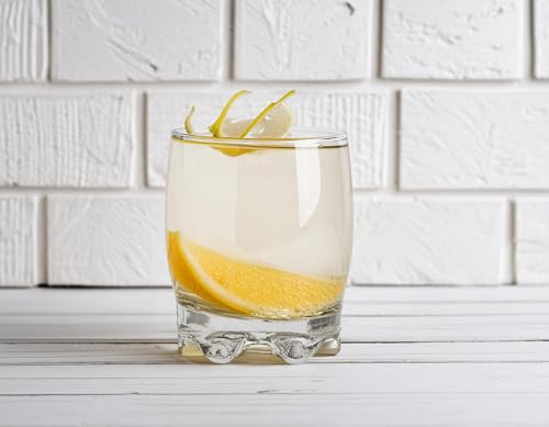 Glasmark Krosno Glasses Set of 6 0.25 Litre Cocktail Glasses Cocktail Drinking Glasses Water Glasses Dishwasher Safe Children's Glasses Small Glasses Juice Glasses 6 x 250 ml