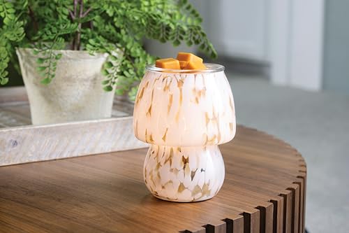Candle Warmers ETC Art Glass Lamp Vintage Bulb Illumination Fragrance Warmer - size: Art Glass