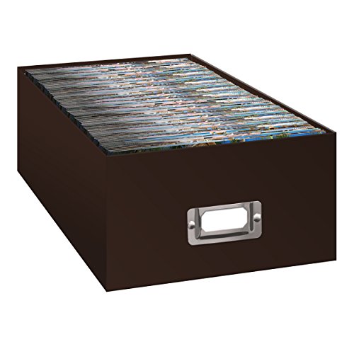 Pioneer Photo Albums B-1S/DB B-1S Photo Storage Box, Dark Brown - color: Dark Brown, size: 11.25" L x 7.75" W x 4.5" H