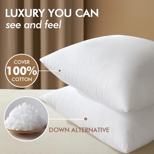 MIULEE 12x20 Inch Synthetic Down Alternative Decorative Pillow Insert | Throw Pillow 12 x 20 Inch Body Bed Sleeping Ultra Soft Fluffy Form for Sofa Couch Bed - size: 12x20Inch (pack of 1)