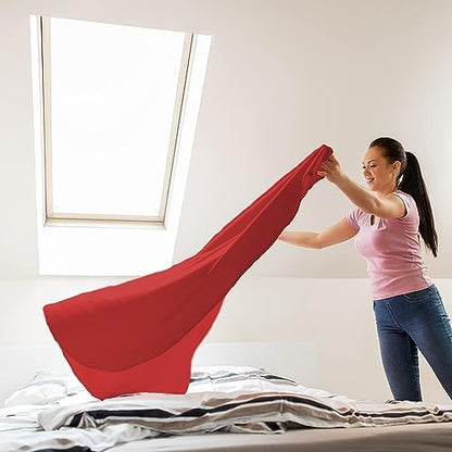 50x60 Throw Blankets, Ultra Soft Hypoallergenic Fleece Fall Throw Blanket for Livingroom, Couch, Chair, Bed, Red, Valentine's Day Throw - color: Barn Red