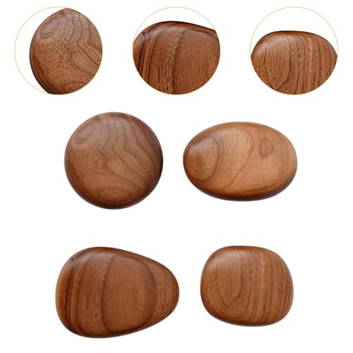 4Pcs, Wood Wall Mounted Coat Hooks Wooden Coat Hooks Coat Racks Wood Cabinet Knobs Wall Hooks for Scarf, Bag,Hat,Bedroom,Home