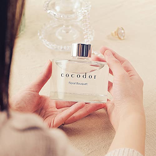 COCODOR Signature Reed Diffuser Set/Refreshing Air / 6.7oz /2 Pack/Home Fragrance Diffuser, Oil Scent Diffuser for Bathroom Shelf Decor - size: 6.7Ounce/2Pack