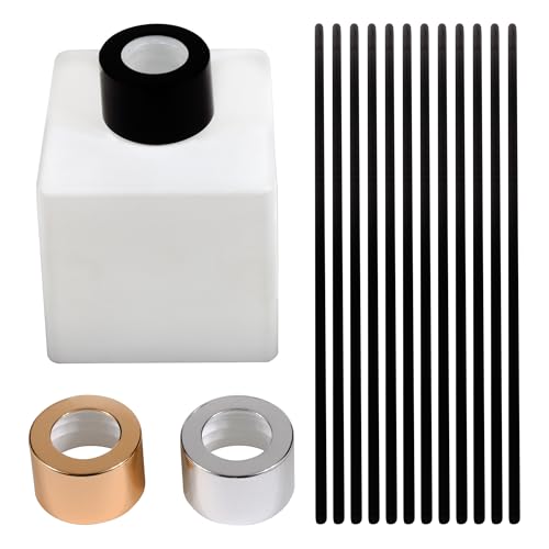 Trapp - No. 08 Fresh Cut Tuberose - Reed Diffuser Kit - Includes Set of Reeds, Scented Diffuser Oil (4 oz.), Vase - Lasting Scent Notes of French Tuberose, Heady White Florals, and Fresh Green Notes