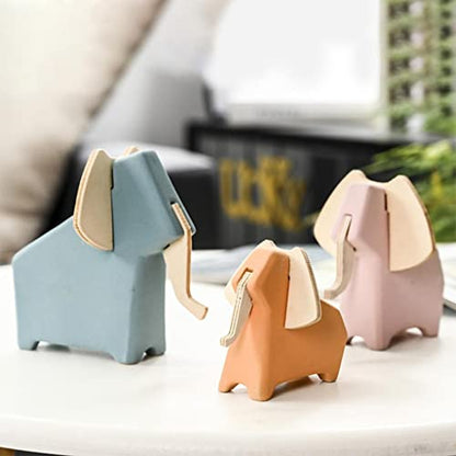 Miniature Animal Figurines Statues Ornament Home Shelf Ornaments Crafts