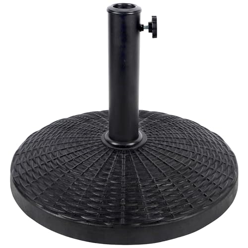 22 lbs Heavy Duty Patio Market Umbrella Base Stand - size: 16.5"