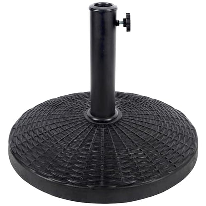 22 lbs Heavy Duty Patio Market Umbrella Base Stand - size: 16.5"