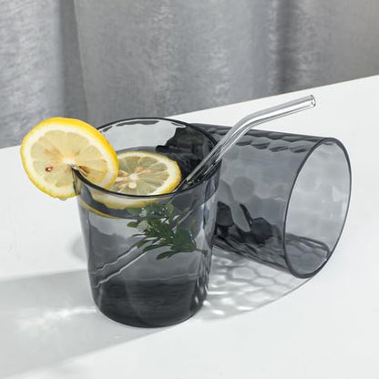 BPA-Free Plastic Tumblers 6 Pack (6x16oz) | Reusable Dishwasher Safe | Stackable Shatterproof Cups | Plastic Drinkware & Drinking Tumblers for Restaurant, Home, Party - color: Gray, size: 6-Pack