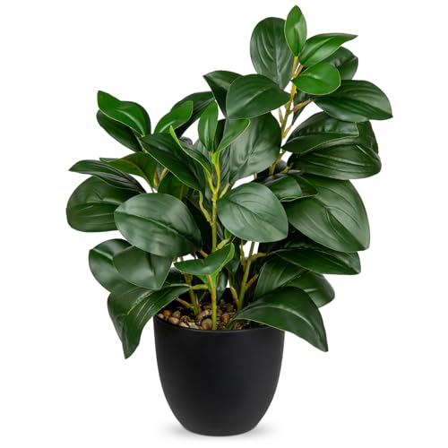 Briful Artificial Plants Mini Camellia Potted Fake Plants Small Faux Plastic Plants Desk Plant Artificial Flowers with Vase for Home Office Desk Kitchen Garden Indoor Decor - color: Style #7