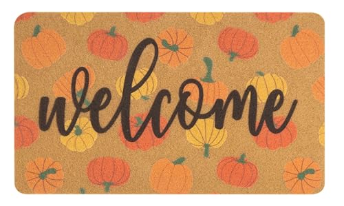 FGSS Fall-Pumpkin Thanksgiving Welcome-Door-Mats Holiday-Doormats - color: Multiple Pumpkins