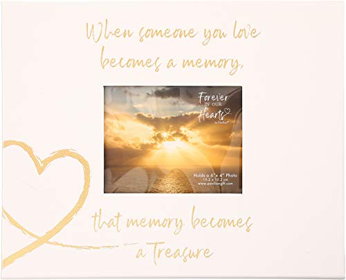 Pavilion- When Someone You Love Becomes a Memory-White & Gold Memory Box