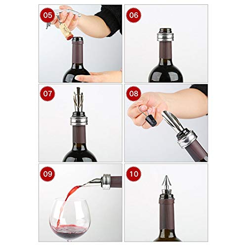 Wine Opener Accessories Gift Set Corkscrew Bottle Opener Kit for Party Gifts
