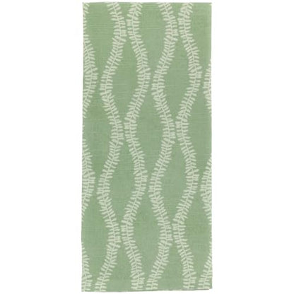 Boston International Dish Towel Set of Two Cotton Tea Towels, 28" x 18", Leaf and Stem - color: Leaf and Stem