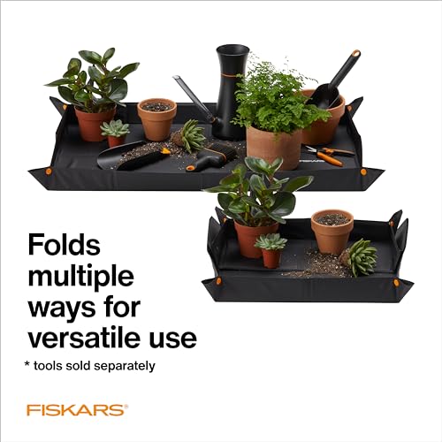 Fiskars 32.5" x 17.5" Large Repotting Mat for Indoor Garden Transplanting - size: 32.5" x 17.5"