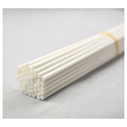 50 Pieces Fiber Reed Diffuser Replacement Refill Sticks for Aroma Fragrance (White, 10" x4mm) - color: White, size: 10" x4mm