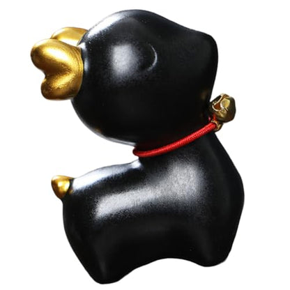 Alipis Animal Statue Decor Ceramic Craft Statue Ceramic Animal Adorns Desktop