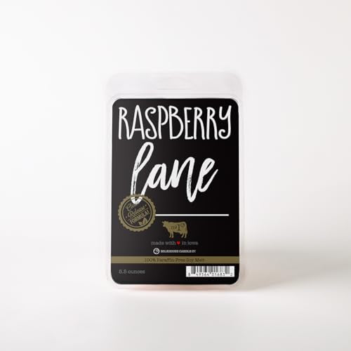 Milkhouse Raspberry Lane Soy Wax Melts for Wax Warmer, 5.5 oz | Clean-Burning, Premium Fragrance Oil, Made in the USA - color: Raspberry Lane