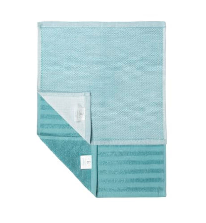 Bumble Premium Dish Cloths 13"x13" (6 Pack) | 100% Natural Ring Spun Cotton | 400 GSM | Highly Absorbent & Soft |Yarn Dyed & Solid Dyed Terry Dish Cloth Set - Aqua - color: Aqua, size: Dish Cloths - Mixed Styles