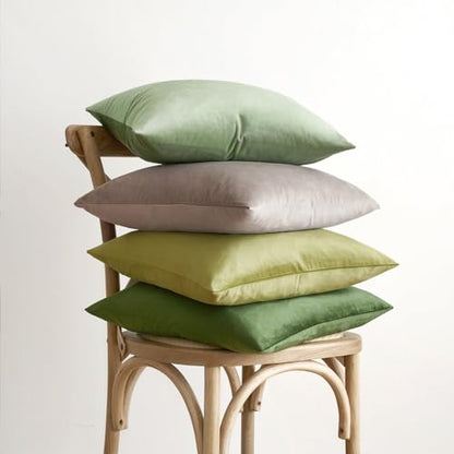 MIULEE Velvet Pillow Cover Soft Luxury Decorative Throw Pillow Cover Single Rectangle Cushion Case for Spring Couch Sofa Bedroom Car Decor,12x20 Inch Sage Green | Soft Luxury Decorative Throw Pillow Cover, Single Rectangle Cushion Case, Home Decor for Cha