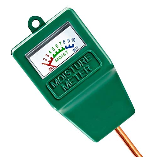 Soil Moisture Meter,Plant Hygrometer Moisture Sensor Plant Water Monitor for Potted Plants,Garden,Farm, Lawn(No Battery Needed) - color: Green