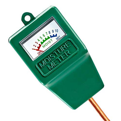 Soil Moisture Meter,Plant Hygrometer Moisture Sensor Plant Water Monitor for Potted Plants,Garden,Farm, Lawn(No Battery Needed) - color: Green