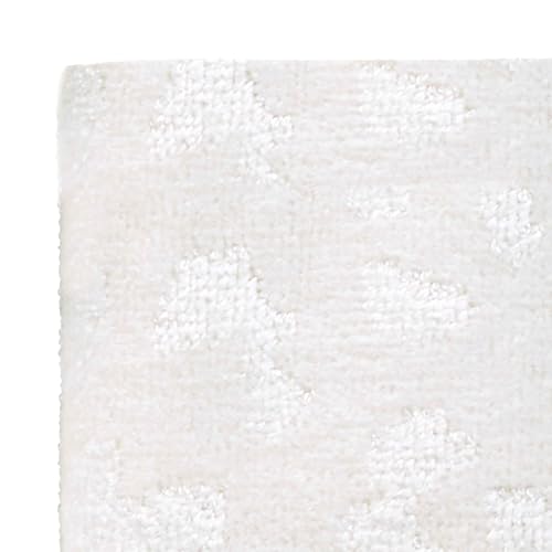 Nicole Miller - Hand Towels, Soft & Absorbent Cotton, Dorm Room Essentials, Set of 2 (Celina Collection, Cream) - size: 2pc Hand Towels