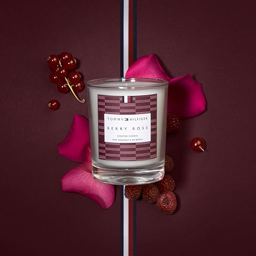 Tommy Hilfiger Home Collection Berry Rose Candle 180GR