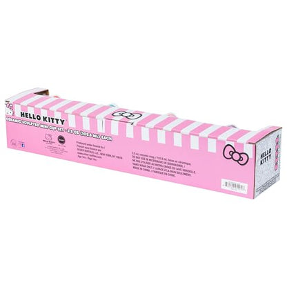Silver Buffalo Sanrio Hello Kitty Cream Bows, 3D Mini Cup Set, 4pk, 3.5oz | Different Color, Pack, Sculpted Ceramic Mug, Perfect for Sugar or Milk, 0.1 Liters - color: White/Multi